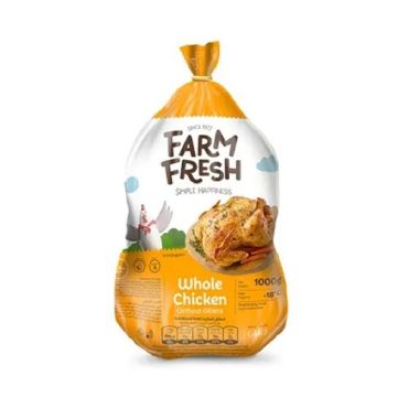Farm Fresh Chicken Griller, 1000 Gm, 10 Pieces Per Carton